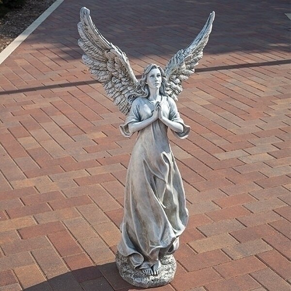 Angel Praying of Glory Garden Statue 39" H